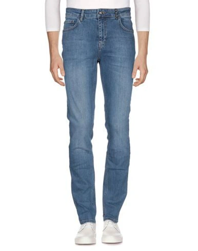 Cavalli Class Denim Pants In Blue