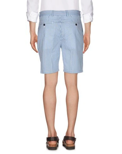 Shop Burberry Shorts & Bermuda Shorts In Slate Blue