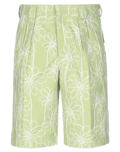 Shop Jacquemus Shorts & Bermuda Shorts In Light Green