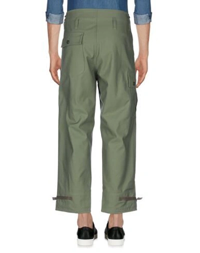 Shop Junya Watanabe Pants In Military Green