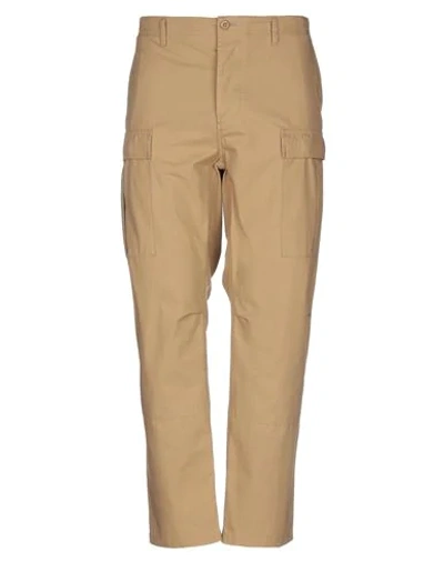 Shop Balenciaga Pants In Camel