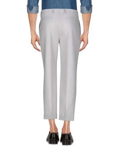 Shop Givenchy Man Pants Grey Size 38 Wool