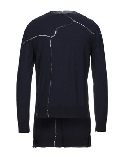 Shop Dior Homme Man Sweater Midnight Blue Size M Wool, Silk, Polyamide