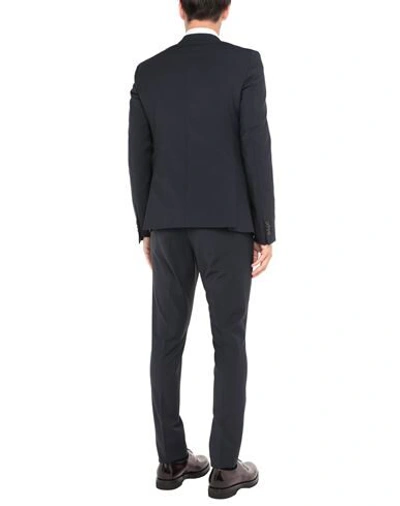 Shop Cavalli Class Man Suit Midnight Blue Size 38 Polyester, Wool, Elastane