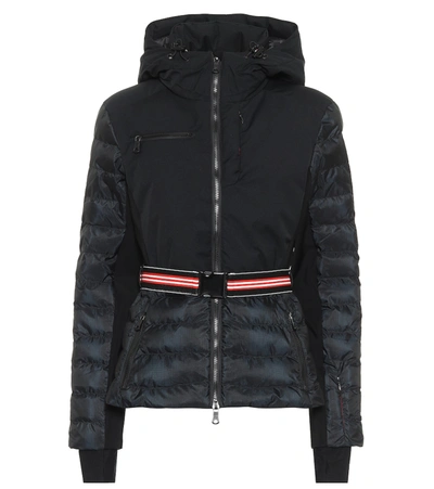 Shop Erin Snow Kat Hooded Ski Jacket In Black
