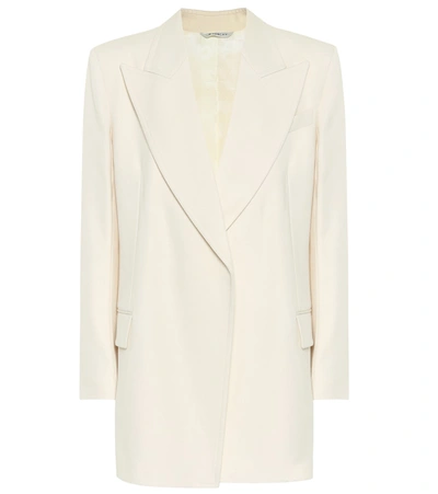 Shop Givenchy Single-breasted Blazer In White