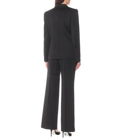 Shop Givenchy Wool-blend Twill Blazer In Black