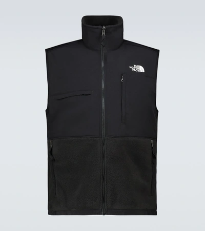 Shop The North Face Denali Fleece Vest In Black