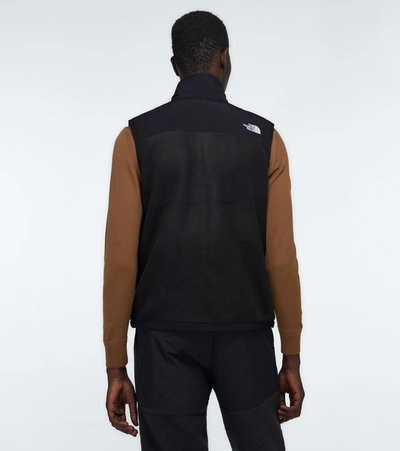 Shop The North Face Denali Fleece Vest In Black