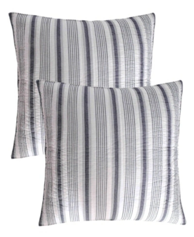 Levtex Camden Euro Sham - Set Of 2 In Black
