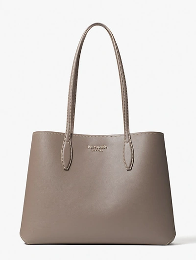Shop Kate Spade All Day Large Tote In Mineral Grey