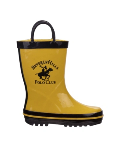 Shop Beverly Hills Polo Club Toddler Boys And Girls Boot In Yellow