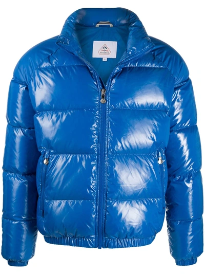 Shop Pyrenex Mythic Padded Down Jacket In Blue