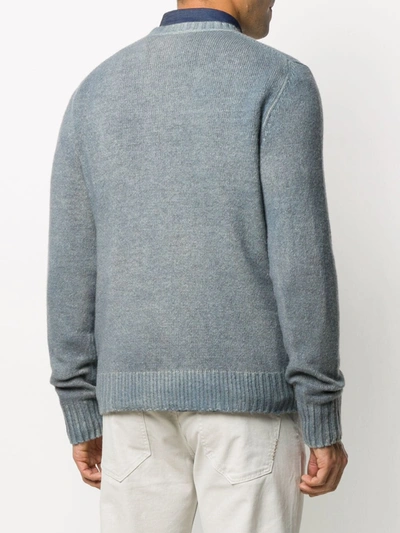 KNITTED CREW NECK JUMPER