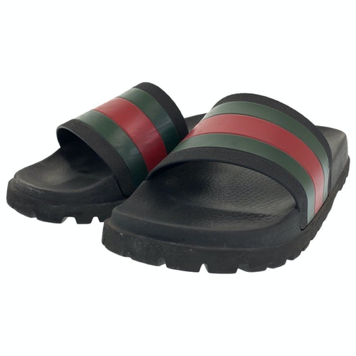 pre owned gucci slides