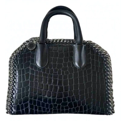 Pre-owned Stella Mccartney Falabella Box Black Cloth Handbag