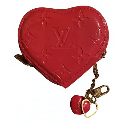 Patent leather purse Louis Vuitton Red in Patent leather - 29479480