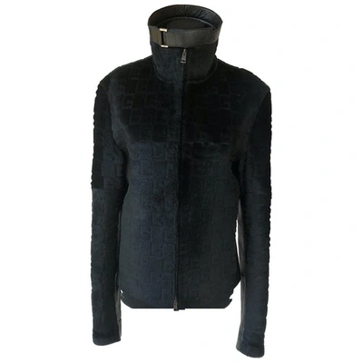 Pre-owned Gucci Black Fur Jacket