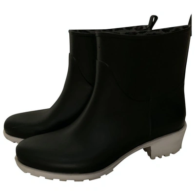 MARELLA Pre-owned Snow Boots In Black