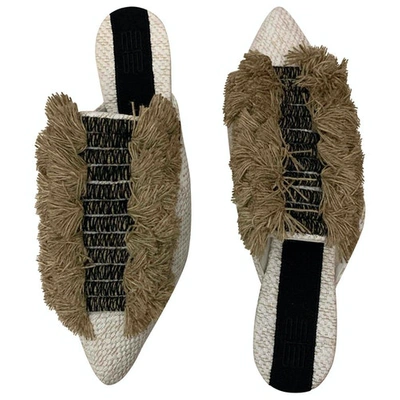 Pre-owned Sanayi313 Cloth Mules & Clogs