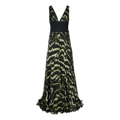 Pre-owned Amanda Wakeley Silk Dress In Multicolour