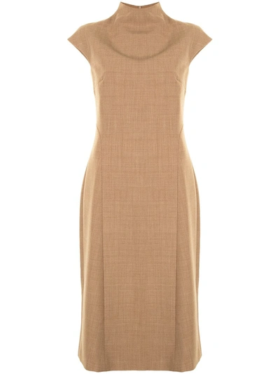 Shop Anna Quan Reina Dress In Brown