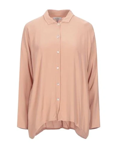 Shop Crossley Shirts In Pale Pink