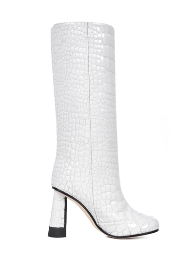 Shop Marco De Vincenzo Boots In Ivory