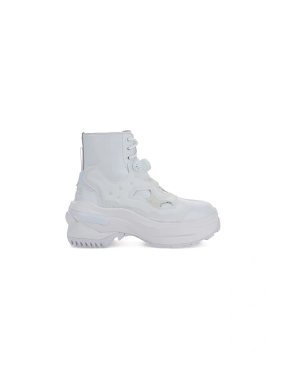 Shop Maison Margiela Reebok X  Boots In White