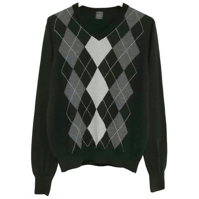 Pre-owned Saks Fifth Avenue Black Wool Knitwear & Sweatshirts