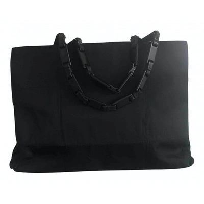 Pre-owned Prada Re-nylon Black Handbag