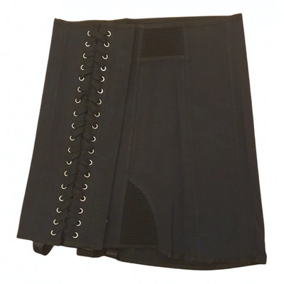 Pre-owned Orseund Iris Black Cotton Skirt