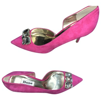 Pre-owned Dune Heels In Pink