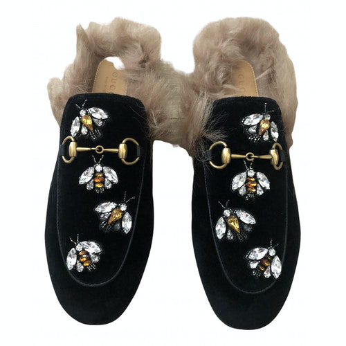 gucci velvet flats