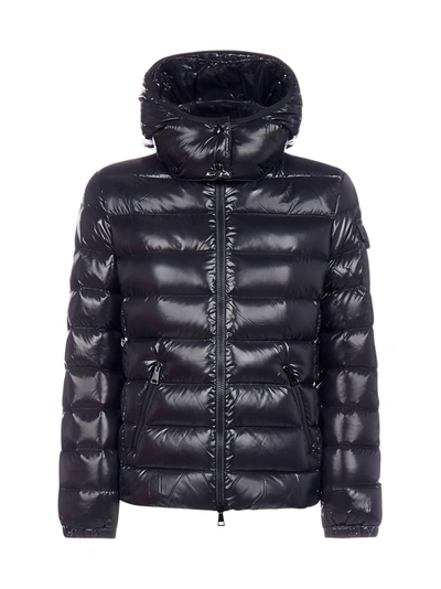 Shop Moncler Bady Hooded Quilted Nylon Down Jacket In Nero