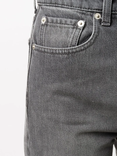 Shop Nanushka Kemia High-waisted Jeans In Black