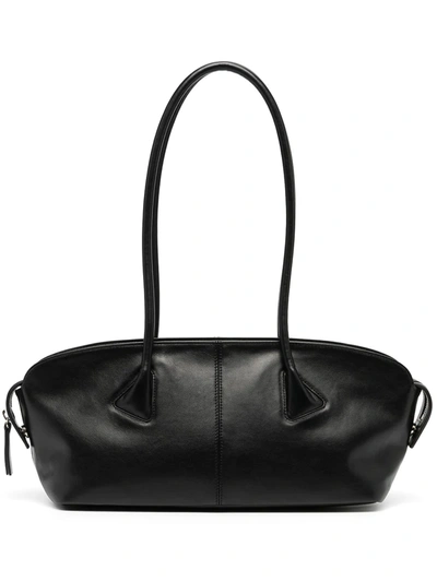 Shop Low Classic Baguette Bag In Black