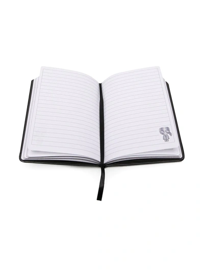 Shop Karl Lagerfeld K/ikonik Notebook And Pen Set In Black