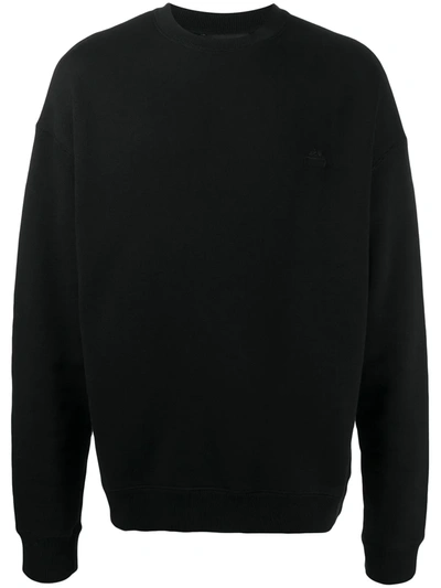 Shop A-cold-wall* Embroidered Logo Patch Sweatshirt In Black