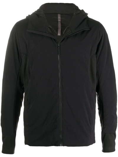 Shop Arc'teryx Lightweight Hooded Jacket In Black