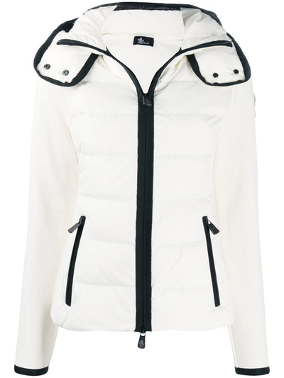 Shop Moncler Sweaters In Bianco