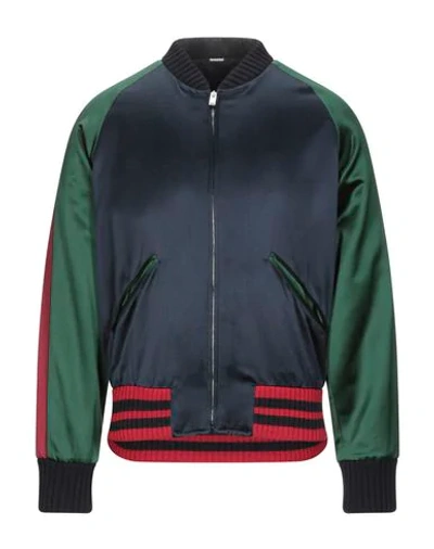 Shop Gucci Bomber In Dark Blue