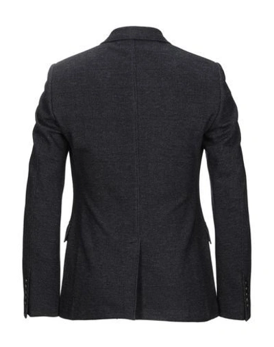 Shop Gucci Blazer In Dark Blue