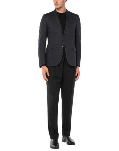 Shop Gucci Blazer In Dark Blue