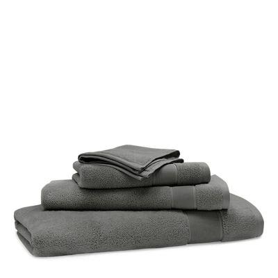 Shop Ralph Lauren Sanders Bath Towels & Bath Mat In Charcoal