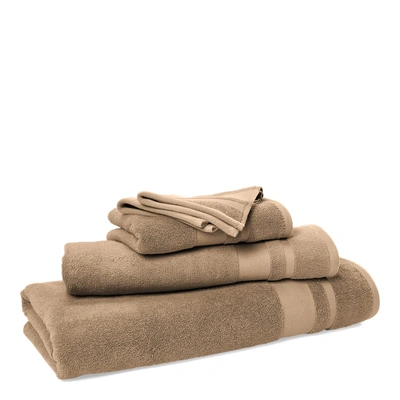 Shop Ralph Lauren Wilton Towels & Mat In Desert Tan