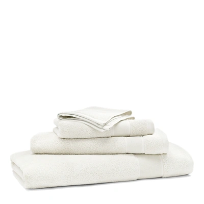 Shop Ralph Lauren Sanders Bath Towels & Mat In Linen Cream