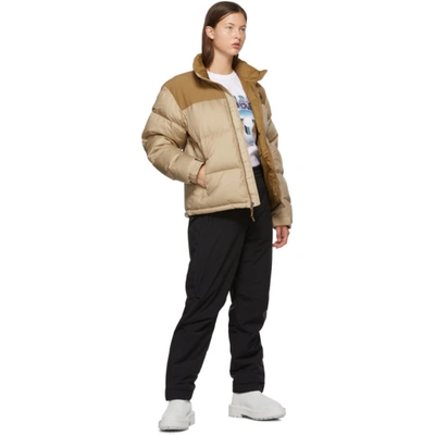 THE NORTH FACE THE NORTH FACE BEIGE DOWN ECO NUPTSE JACKET 
