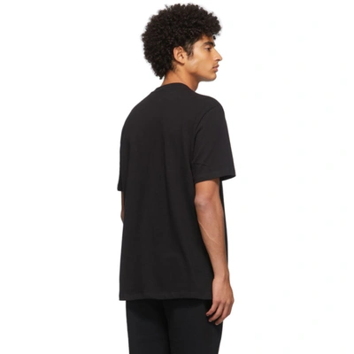 Shop Aimé Leon Dore Aime Leon Dore Black Logo Uniform T-shirt In Jet Black