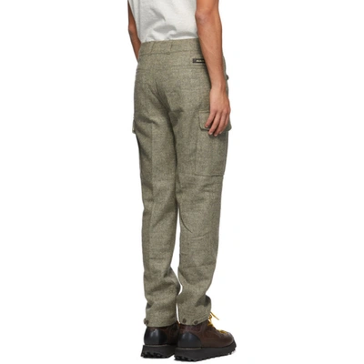 Shop Aimé Leon Dore Aime Leon Dore Grey Wool Cargo Pants In Warm Grey